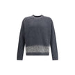 Gray Wool SweatshirtThe Ribbed wool Sweater by Dsquared2 combines urban style and quality craftsmanship in a garment with a strong character. Made of ribbed wool knit, it is enhanced with a tone-on-tone wool card insert that adds depth and texture to the