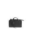Black Calf Leather Bos Taurus Shoulder BagFendi’s By The Way Selleria Medium Shoulder Bag is a refined and versatile model perfect for any occasion. Made of high-quality leather, this bag features two flat top handles that ensure a comfortable and secure