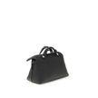 Black Calf Leather Bos Taurus Shoulder BagFendi’s By The Way Selleria Medium Shoulder Bag is a refined and versatile model perfect for any occasion. Made of high-quality leather, this bag features two flat top handles that ensure a comfortable and secure