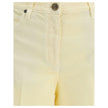 Yellow Cotton Straight-Leg JeansEtro’s stretch Jeans reinterpret a wardrobe classic with comfort and style.Made in the straight five-pocket style,they feature a button and zipper closure and belt loops at the waist.An essential garment with a versatile fi