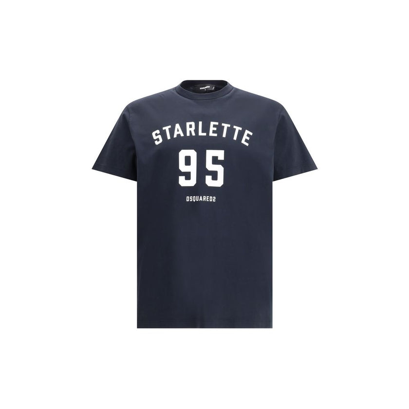 Black Cotton T-ShirtDsquared2’s cotton T-Shirt is a versatile and contemporary piece perfect for a casual and stylish look. Made from soft cotton, it features a ribbed-finished crew neck for comfort and durability. On the front, the contrasting printed lo
