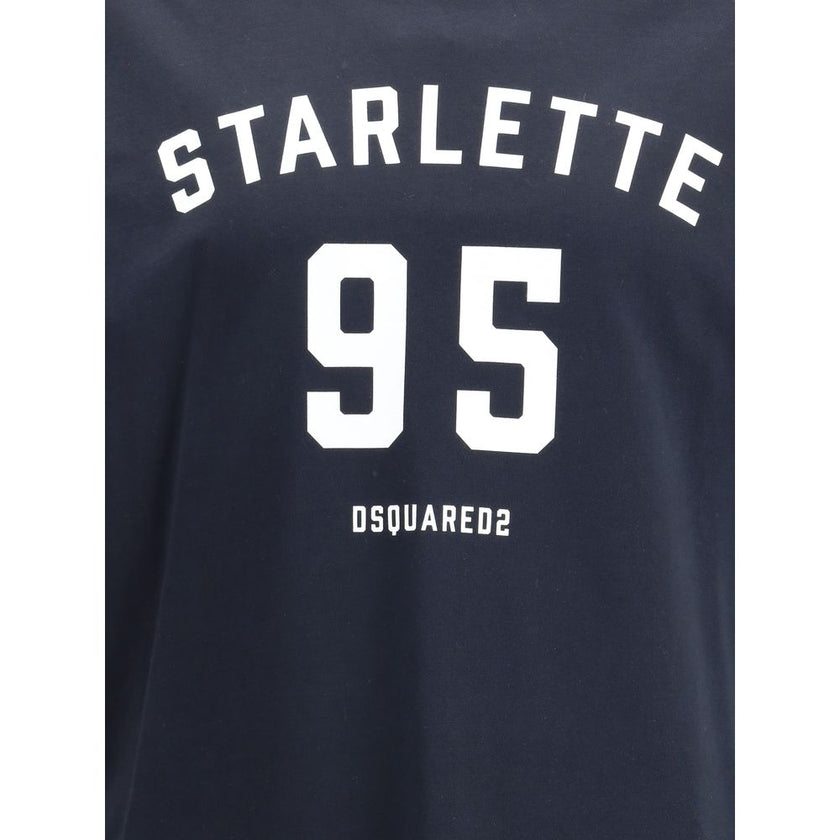 Black Cotton T-ShirtDsquared2’s cotton T-Shirt is a versatile and contemporary piece perfect for a casual and stylish look. Made from soft cotton, it features a ribbed-finished crew neck for comfort and durability. On the front, the contrasting printed lo