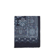 Blue Modal ScarfThe Scarf by Etro is made of jacquard cotton blend is embellished with a refined floral and geometric pattern. Short frayed edges and an embroidered Etro logo on the corner complete the accessory with a distinctive touch. Season: AW25 Dime