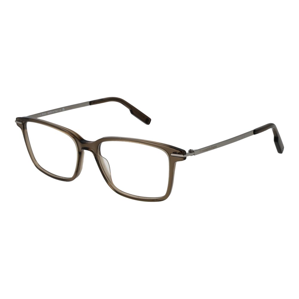 Beige Brillengestelle aus Kunststoff mit Vollrand