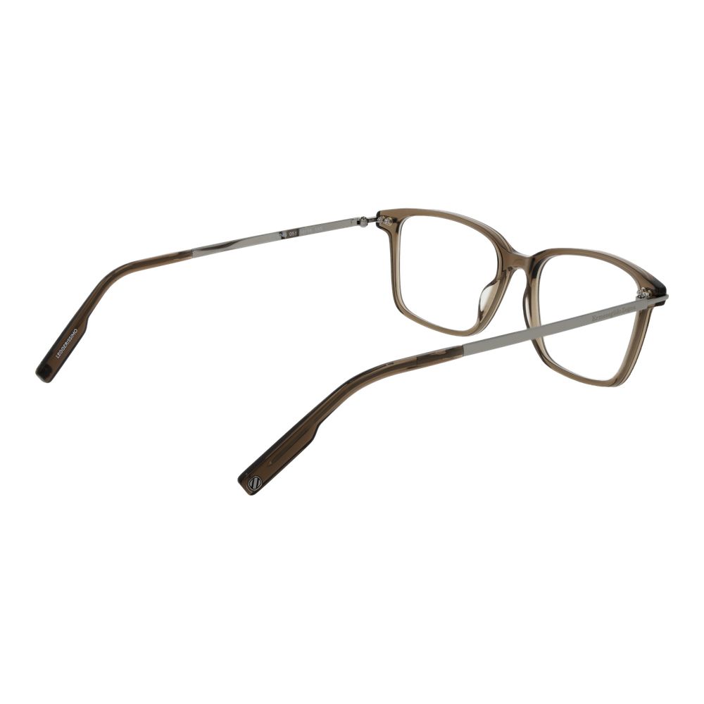 Beige Synthetic Full-Rim Glasses Frames