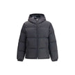 Black Polyamide CoatGucci’s GG patterned padded Down Jacket is an iconic and functional garment. Featuring a hood and double-slider zipper closure, it features the famous “GG” monogram as a distinctive element. Low shoulders and long sleeves with elastic