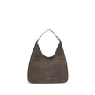 Nolita large Nubuck Shoulder BagThe Nolita large Nubuck Shoulder Bag by Michael Kors combines a casual and sophisticated look, thanks to the soft texture of the nubuck and the textured edges that elegantly define its shape. Featuring an adjustable shoulde