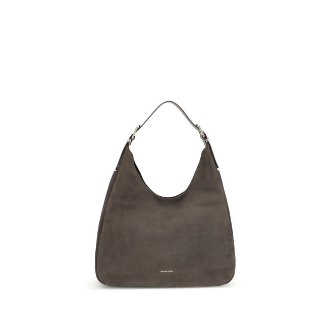 Nolita large Nubuck Shoulder BagThe Nolita large Nubuck Shoulder Bag by Michael Kors combines a casual and sophisticated look, thanks to the soft texture of the nubuck and the textured edges that elegantly define its shape. Featuring an adjustable shoulde