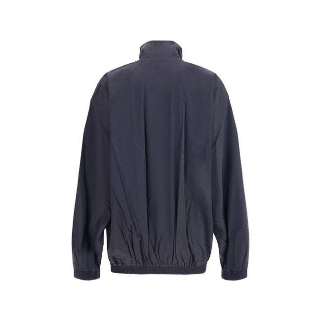 Blue Polyester ClothingBalenciaga’s waterproof Jacket combines functionality and urban style in an essential, technical design. Featuring a double-slider zipper closure, it has a high collar, elastic hem and cuffs for a comfortable fit. Two front welt poc