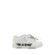 Out Of Office For Walking SneakersLeather Out Of Office For Walking Sneakers from Off-White feature a perforated round toe for breathability and a front lace-up closure. The paneled design is enhanced by the distinctive Arrows motif on the side panel, whi