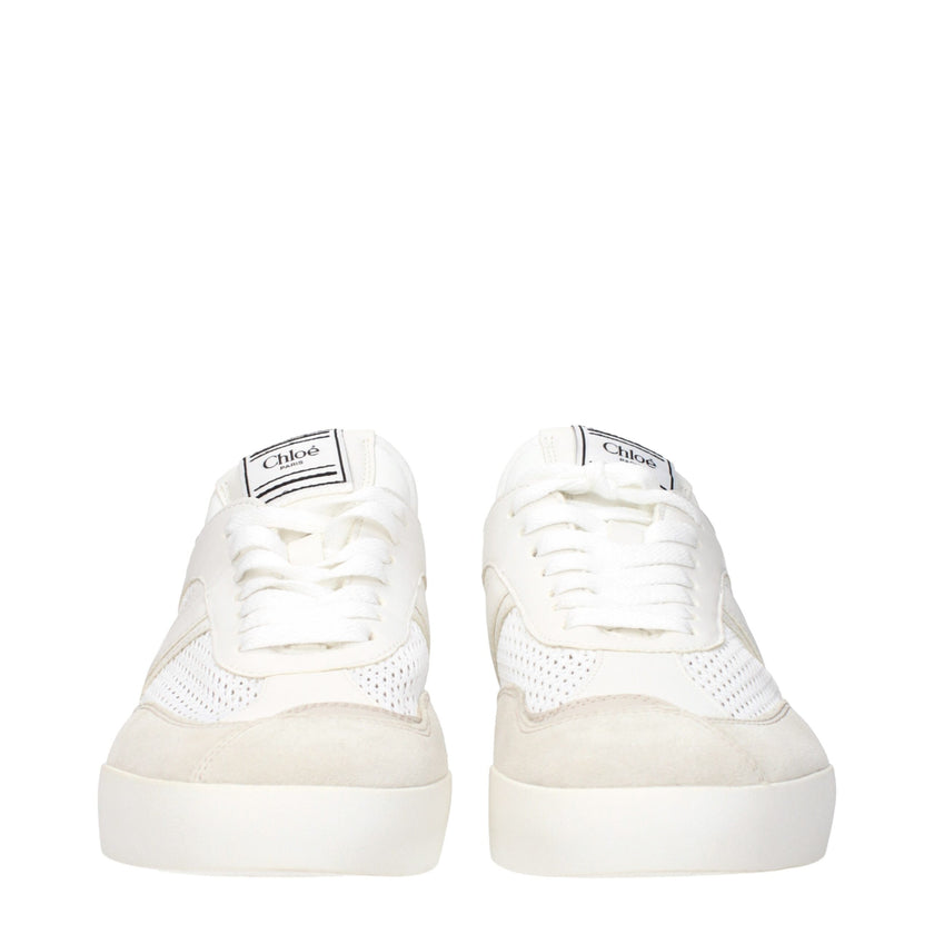 White Fabric Low Top SneakersDescription: The product with MPN CHC25S07IPL20S and code F84230 fabric in white is a sneakers designed by Chloé. It has features like front logo, side logo, back logo.White Fabric Low Top Sneakers${tagsChloéAulae White Fabric