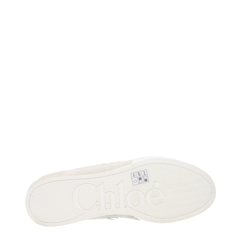 White Fabric Low Top SneakersDescription: The product with MPN CHC25S07IPL20S and code F84230 fabric in white is a sneakers designed by Chloé. It has features like front logo, side logo, back logo.White Fabric Low Top Sneakers${tagsChloéAulae White Fabric