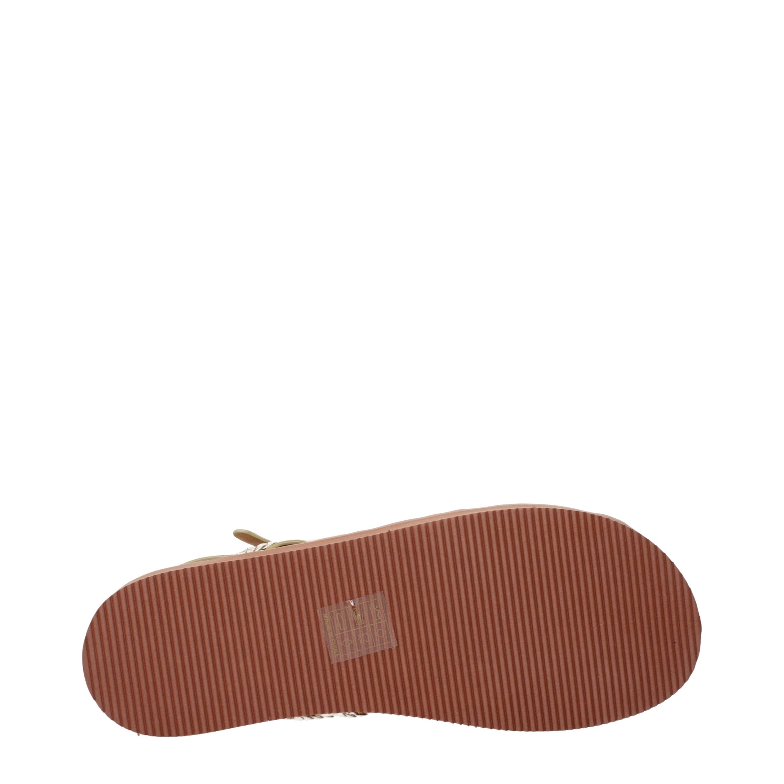 Gold Polyethylene Flat SandalsDescription: The product with MPN SB42051BFABRIC056 and code F84257 polyurethane in gold is a sandals designed by See by Chloé.Gold Polyethylene Flat Sandals${tagsSee By ChloéAulae Gold Polyethylene Sandals See By ChloéAulae
