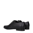 Black Leather Oxfords And DerbiesDescription: The product with MPN 2EB172053F0002 and code F84298 leather in black is a lace up and monkstrap designed by Prada. Additional Info: Style: Casual Closing type: Lace up Closure Shoe sole: Rubber Shoe tip: Round