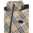 Multicolor Polyester Sleveless JacketBurberry’s Check vest Down Jacket is an iconic garment made of water-repellent Burberry Check fabric with a regular fit and down and goose down filling. Featuring a double-slider zipper closure, it features a packaway