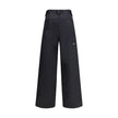 Black Cotton Casual PantsBalenciaga’s Utility Workwear Pants reinterpret workwear style with a contemporary twist. Made of durable cotton twill, they feature a hidden zipper flap, seven belt loops at the waist, two slit pockets at the front and two welt p