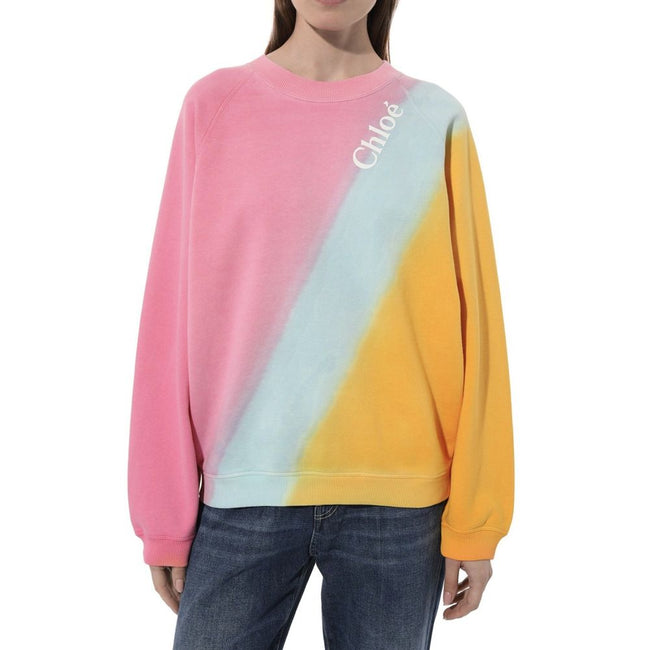 Multicolor Cotton SweatshirtDescription: – Composition: 100% Cotton – Long sleeves – Round neck – Ribbed trims – Made in China – Gender: WOMEN –Multicolor Cotton Sweatshirt${tagsChloéAulae Multicolor Cotton Sweatshirt ChloéAulae Multicolor Cotton Sweatshi