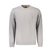 Gray Cotton Men SweaterElevate your wardrobe with the epitome of sleek sophistication in this Hugo Boss long-sleeved sweatshirt. Crafted from premium cotton for supreme comfort, its brushed interior offers an extra touch of coziness. The crew neck design