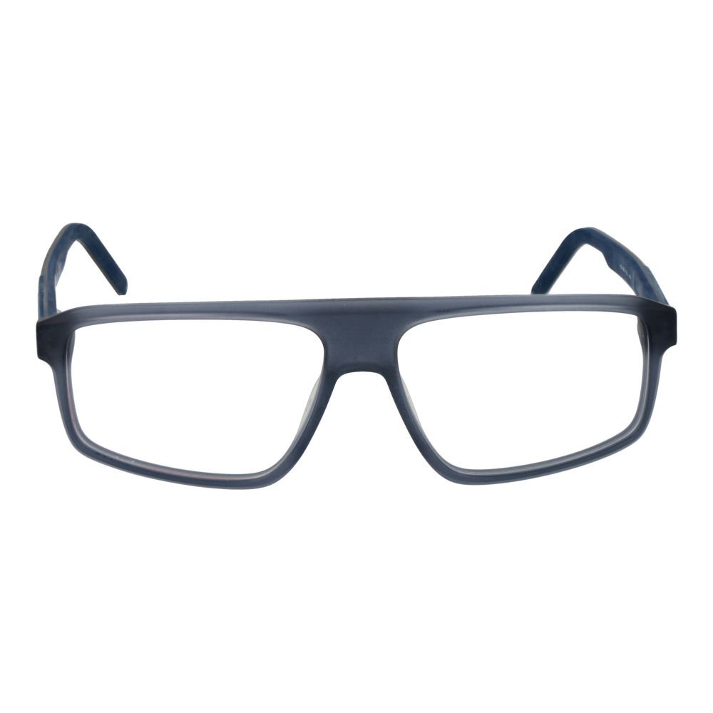Brillengestell aus blauem Acetat