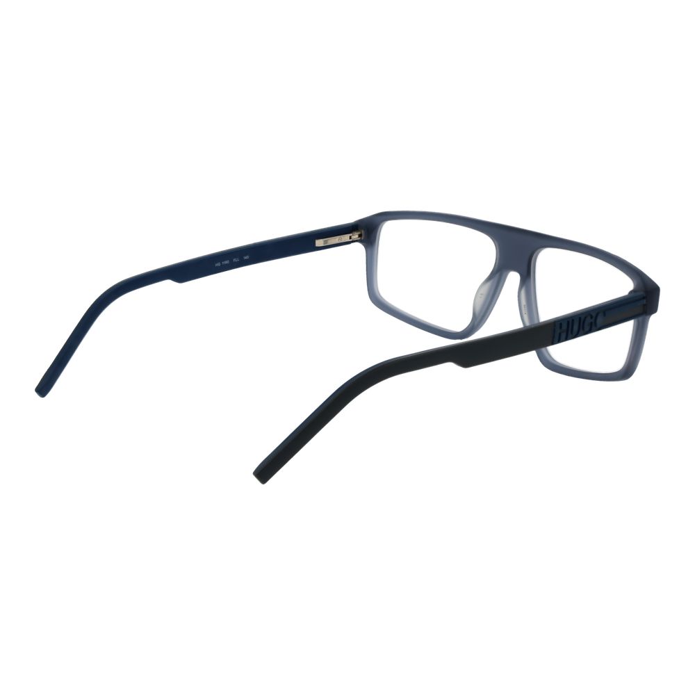 Blue Synthetic Rectangle Glasses Frames