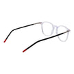 Transparent Acetate Glasses (Frames)Gender Men Main color Transparent Filter Category None Frame color Transparent Frame material Acetate Lenses Color Demo glasses Lenses Material Plastic Style Panto Lenses Effect No Extra Protection None Lenses width 48