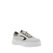 White Calf Leather Bos Taurus Low Top SneakersFendi’s leather Sneakers are a perfect example of sophisticated urban style combined with comfort. The paneled design, combining different materials, gives a modern and dynamic silhouette, while the textured s