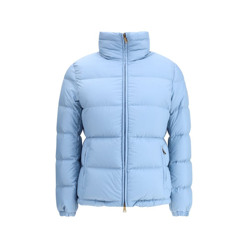 Dourbe short Down JacketDourbe short Down Jacket by Moncler is made of lightweight recycled Longue Saison, with padding that provides warmth without weighing down. Lined in the same fabric, it features a zippered closure, zippered flush pockets, elasticiz