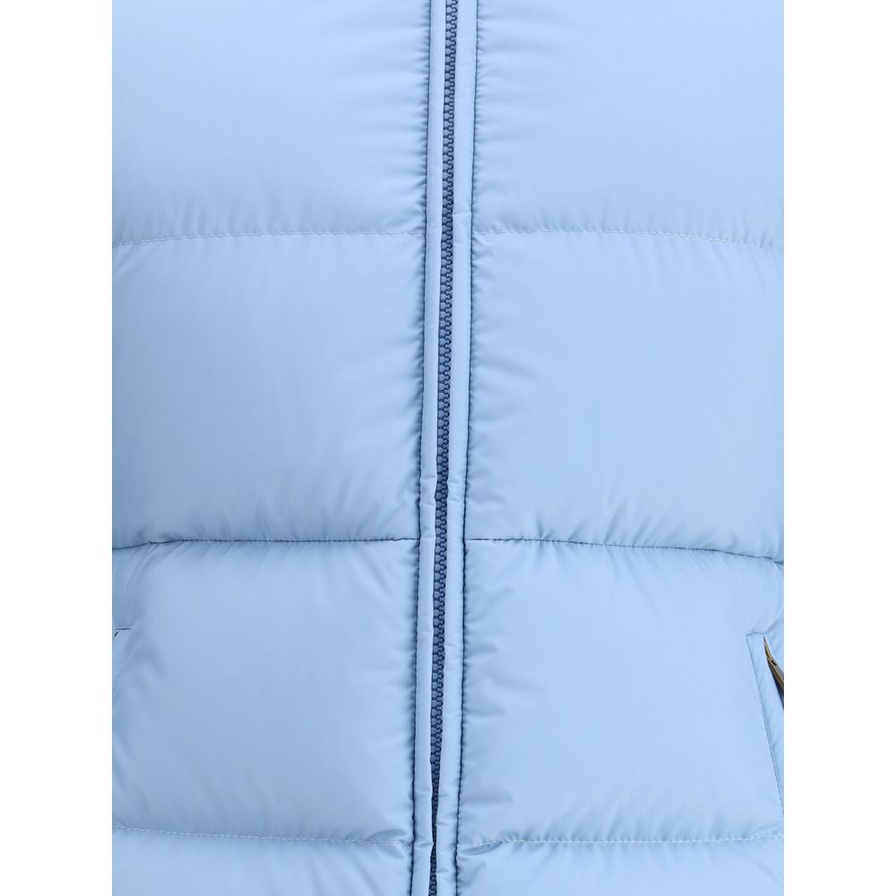 Dourbe short Down JacketDourbe short Down Jacket by Moncler is made of lightweight recycled Longue Saison, with padding that provides warmth without weighing down. Lined in the same fabric, it features a zippered closure, zippered flush pockets, elasticiz