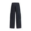 Black Cotton Cargo PantsThe Le Cargo Molino Pants by Jacquemus reinterpret the utility aesthetic with a refined, contemporary style. Made with a six-pocket construction, they include angled side pockets and large patch pockets on the legs, combining funct