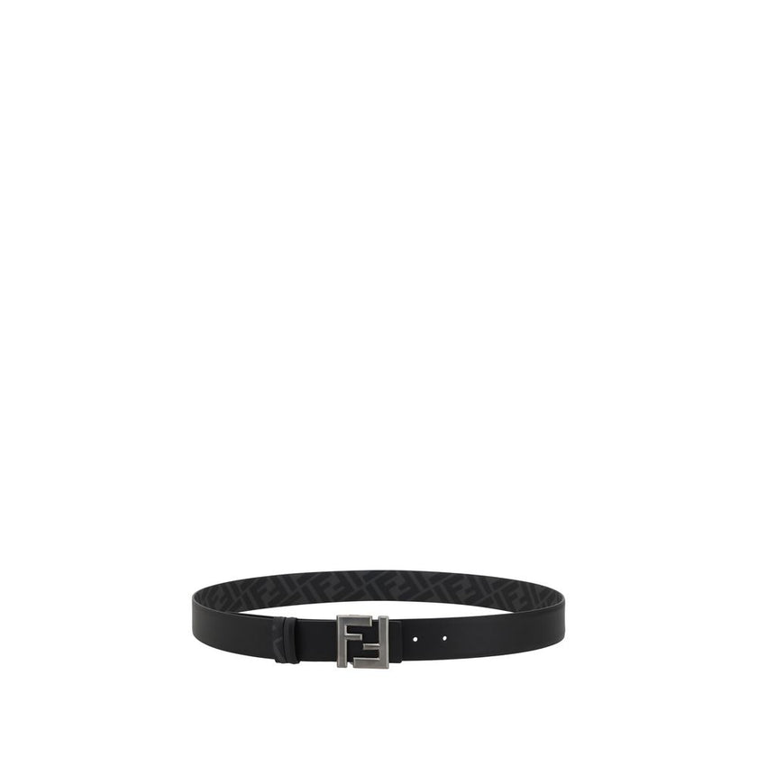 FF Logo reversible BeltThe Fendi FF Logo reversible Belt is a versatile and classy accessory. Crafted from smooth leather, it offers two looks in one: on one side, the FF pattern printed with the brand’s iconic logo, while on the other, a more sober and m