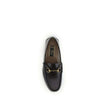 Brown Calf Leather Bos Taurus Slip-On Loafers1953 Horsebit Loafers by Gucci celebrate the house’s timeless elegance with a classic and iconic design. Crafted in dark brown leather, they are embellished with the Horsebit detail with gold-tone hardware. Par