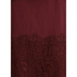 Bordeaux Silk Cocktail DressFerragamo’s Draped Dress is a refined contemporary reinterpretation of 1920s elegance. Made of a blend of silk chiffon, satin, and embroidery, it is distinguished by wide bands that wrap the silhouette harmoniously. The draped