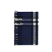 Blue Cashmere ScarfBurberry’s cashmere Check pattern Scarf is a timeless and iconic accessory. Made of soft cashmere, it features fringed profiles, frayed hems and the unmistakable Burberry Check pattern. Complemented by an internal logo label, it combine