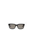 Black Acetate SunglassesSunglasses by Balenciaga are made of acetate and feature a square, modern and distinctive shape. On the side is the brand’s signature, a detail that emphasizes its exclusivity. The lenses are made of Bio-Nylon, an innovative materi