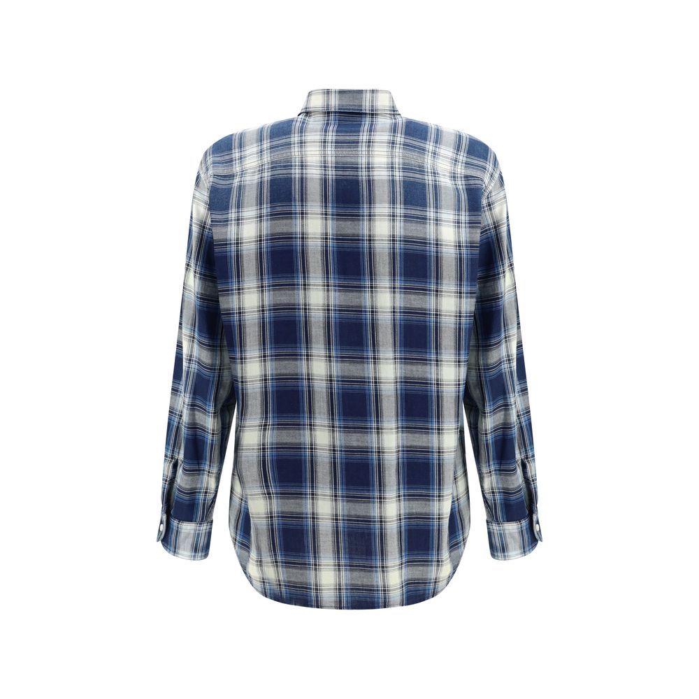 Multicolor Cotton Pattern ShirtThe Canadian check Shirt by Dsquared2 features a classic and versatile design with a traditional collar and long sleeves finished with buttoned cuffs. The front placket is embellished with a stitched logo label, while two fl