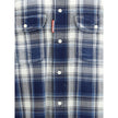 Multicolor Cotton Pattern ShirtThe Canadian check Shirt by Dsquared2 features a classic and versatile design with a traditional collar and long sleeves finished with buttoned cuffs. The front placket is embellished with a stitched logo label, while two fl
