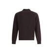 Brown Cashmere Cashmere SweaterBurberry’s cashmere long-sleeved polo sweater is a garment that combines the softness of fine yarn with the house’s iconic details. Made from pure cashmere, it offers a comfortable fit and a luxurious feel against the skin.