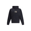 Black Cotton SweatshirtBurberry’s EKD Hoodie combines comfort and sophistication in a distinctive design. Made of lightweight terry-effect cotton with a slim fit, it is embellished with the logo and iconic Equestrian Knight Design embroidered on a sandy b