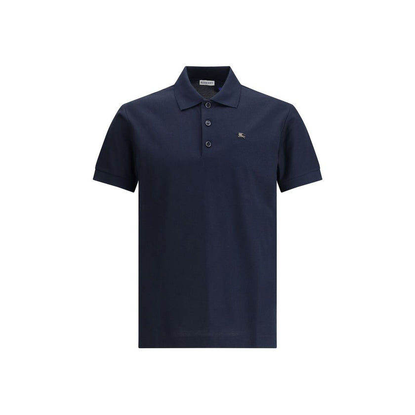 Blue Cotton Polo ShirtBurberry’s cotton polo Shirt is a garment that combines British tradition with distinctive details of great character. Made of soft cotton, it features a ribbed collar that enhances the model’s classic silhouette. The special feature