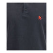 Black Cotton Polo ShirtBalenciaga’s cotton polo shirt reinterprets a wardrobe classic with the brand’s sharp, essential style. Featuring a classic collar with a two-button closure, it has short sleeves with cuffs and an embroidered logo on the chest for a