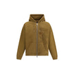 Brown Cotton SweatshirtDsQuared2’s zip Hoodie combines functionality and style in a contemporary design. Featuring a double-slider zipper closure and two patch pockets on the front, it provides practicality and comfort. The adjustable hood with drawstring