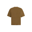 Brown Cotton T-ShirtDsquared2’s embroidered patches T-Shirt combines casual style with striking decorative details. Made of soft cotton, it features a ribbed crew neck that defines its classic line. The real star of the garment is the front enriched with