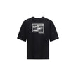 Black Cotton T-ShirtDsquared2’s print T-Shirt is an essential garment with a young and dynamic spirit. Made from soft cotton, it features a classic ribbed crew neck for comfort and a regular fit. The printed logo on the front adds a graphic and distinctiv