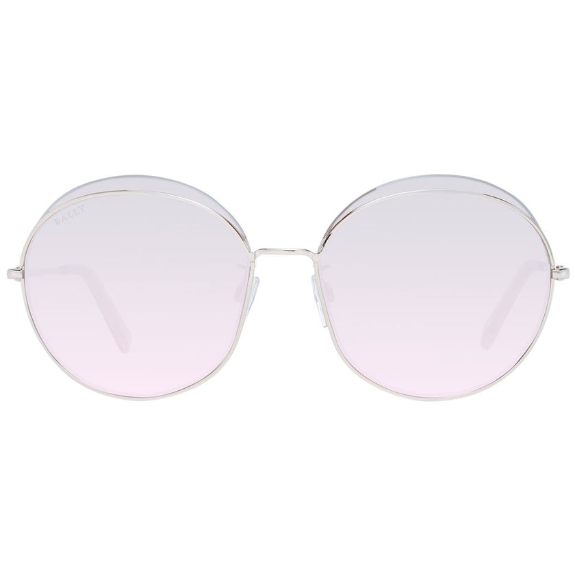 Rose Gold Metal SunglassesGender Women Main color Rose Gold Frame color Rose Gold Frame material Metal Lenses Color Brown Lenses Material Plastic Lenses Effect mirrored & gradient Lenses width 60 Size 60-17-145 Lenses Height 58 Bridge width 17 Frame width