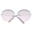 Rose Gold Metal SunglassesGender Women Main color Rose Gold Frame color Rose Gold Frame material Metal Lenses Color Brown Lenses Material Plastic Lenses Effect mirrored & gradient Lenses width 60 Size 60-17-145 Lenses Height 58 Bridge width 17 Frame width
