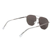 Silver Men SunglassGender Men Main color Silver Extra No extra Frame color Silver Frame material Metal Lenses Color Black Lenses Material Plastic Filter Category Three Style Aviator Lenses Effect No Extra Protection 100% UVA & UVB Size 61-15-145 Lenses wi
