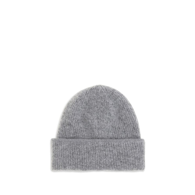 Gros Grain Ribbed BeanieThe Gros Grain Ribbed Beanie by Jacquemus combines style and functionality. The adjustable fit ensures comfort, while the contrasting folded brim and tone-on-tone gros-grain logo embroidered on the front complete the design with a