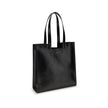 Black Calf Leather Bos Taurus Shoulder BagThe Bally Tote Bag is reimagined in a simple, minimalist style, featuring clean lines and a versatile shape suitable for any occasion. Made from calf leather with crêpe finishes, it features a gold-laminated logo,
