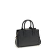 Black Calf Leather Bos Taurus Shoulder BagThe Laila Bag by Michael Kors is a compact and functional reinterpretation of the iconic model. Featuring an adjustable shoulder strap, top handle, and two-way zip closure, it has a compartmentalized interior desi