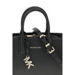 Black Calf Leather Bos Taurus Shoulder BagThe Laila Bag by Michael Kors is a compact and functional reinterpretation of the iconic model. Featuring an adjustable shoulder strap, top handle, and two-way zip closure, it has a compartmentalized interior desi